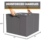 Lot de 2 boîtes de rangement à chaussures pour placard, bacs de rangement à chaussures pliables avec séparateurs réglables