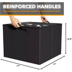 Lot de 2 boîtes de rangement à chaussures pour placard, bacs de rangement à chaussures pliables avec séparateurs réglables