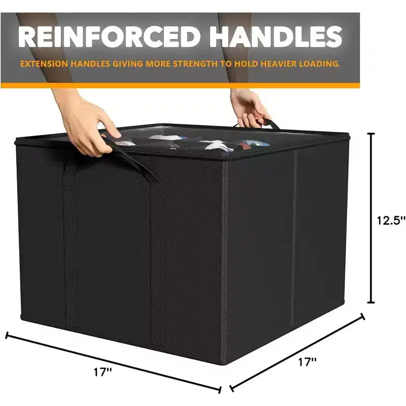 Lot de 2 boîtes de rangement à chaussures pour placard, bacs de rangement à chaussures pliables avec séparateurs réglables