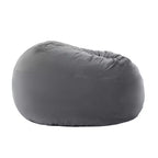 Fauteuil Poire de Luxe en Velours Fourrure Ultra Douce avec Mousse à Mémoire de Forme Haute Densité pour Adultes Canapé Paresseux en Peluche avec Éponge Amovible Douillette
