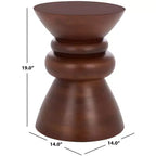 Table d'appoint ronde Ignacio - ACC3263 - Noyer