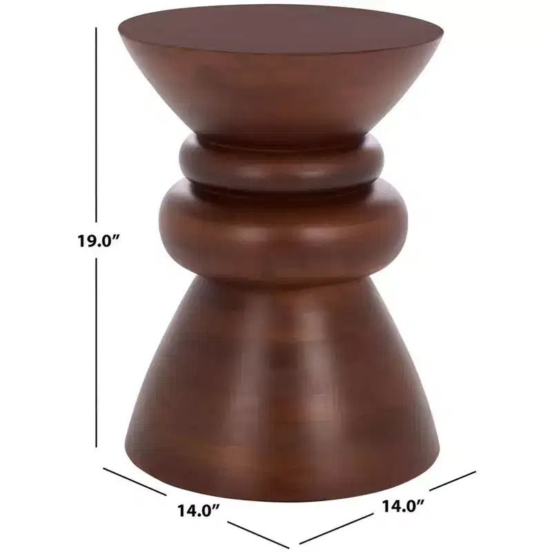 Table d'appoint ronde Ignacio - ACC3263 - Noyer