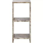 Tristin Marble Side Table - ACC3743 - Brown/Grey - Safavieh