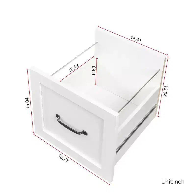 Bureau d'ordinateur moderne de 150 cm pour la maison et le bureau, avec bibliothèque et étagère ouverte à tiroirs, finition style ancien, blanc