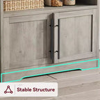 Meuble de cuisine avec support pour four à micro-ondes, étagère de rangement haute et polyvalente avec plateau épais pour salle à manger