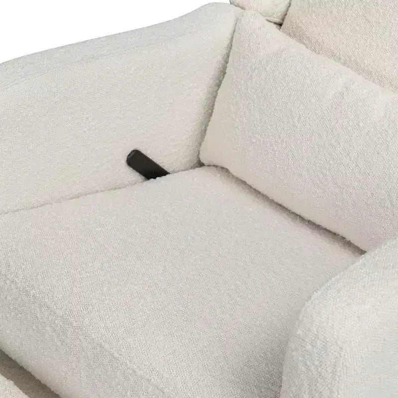 Fauteuil inclinable et planeur pivotant Arlo - Boucle ivoire