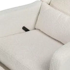 Fauteuil inclinable et planeur pivotant Arlo - Boucle ivoire