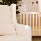 Fauteuil inclinable et planeur pivotant Arlo - Boucle ivoire