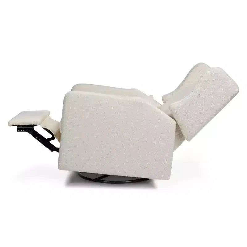 Fauteuil inclinable et planeur pivotant Arlo - Boucle ivoire