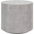 Diesel Faux Shagreen End Table - SFV1507 - Safavieh Couture
