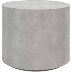 Diesel Faux Shagreen End Table - SFV1507 - Safavieh Couture