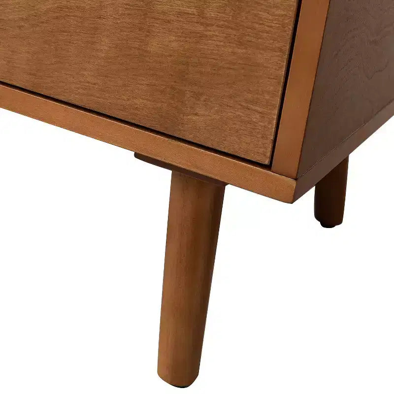 Table de chevet Janet à 3 tiroirs avec station de charge (paquet de 2)