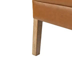 Fauteuil Kelly du milieu du siècle à finition vieillie (lot de 2)