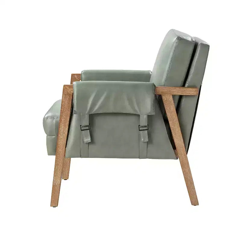 Fauteuil Kelly du milieu du siècle à finition vieillie (lot de 2)