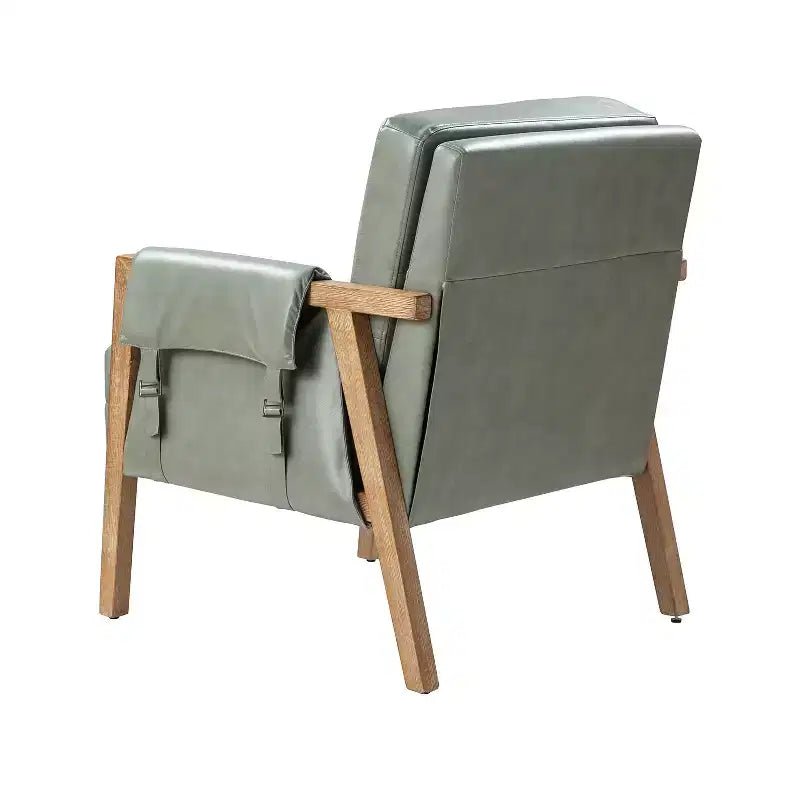 Fauteuil Kelly du milieu du siècle à finition vieillie (lot de 2)