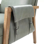 Fauteuil Kelly du milieu du siècle à finition vieillie (lot de 2)