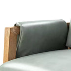 Fauteuil Kelly du milieu du siècle à finition vieillie (lot de 2)