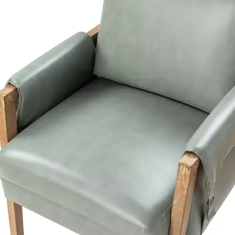 Fauteuil Kelly du milieu du siècle à finition vieillie (lot de 2)