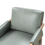 Fauteuil Kelly du milieu du siècle à finition vieillie (lot de 2)