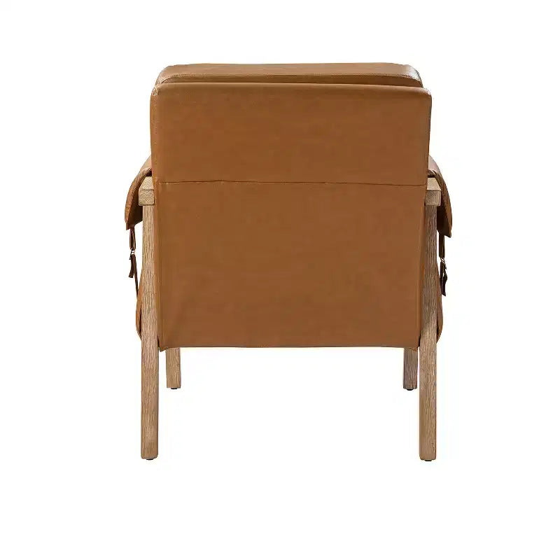 Fauteuil Kelly du milieu du siècle à finition vieillie (lot de 2)