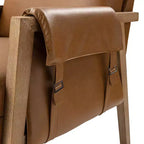 Fauteuil Kelly du milieu du siècle à finition vieillie (lot de 2)