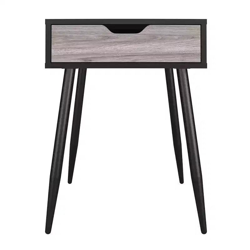 Table d'appoint Grafton, chêne noir