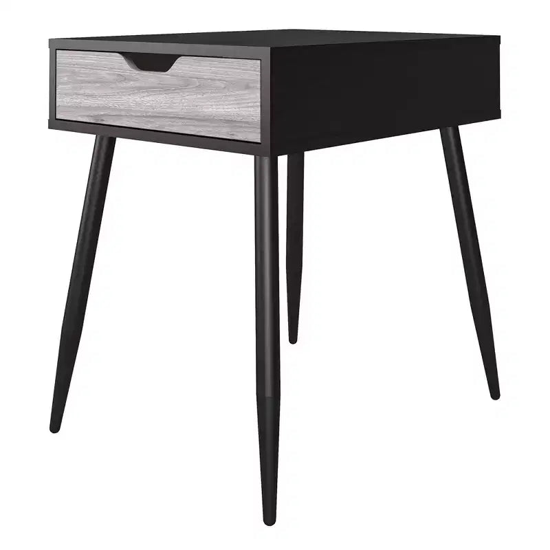 Table d'appoint Grafton, chêne noir