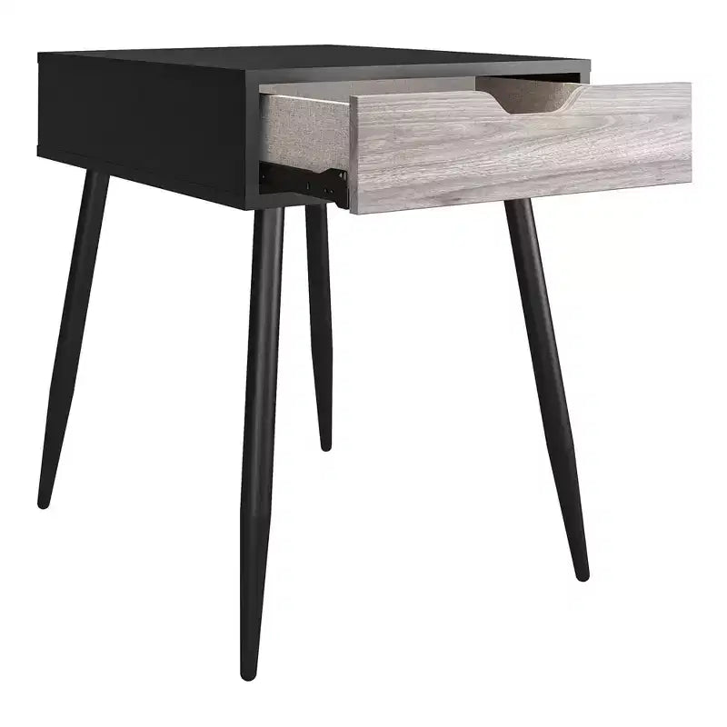 Table d'appoint Grafton, chêne noir