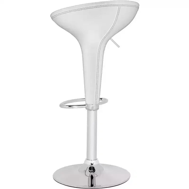 Tabouret de bar ajustable style Bombo contemporain