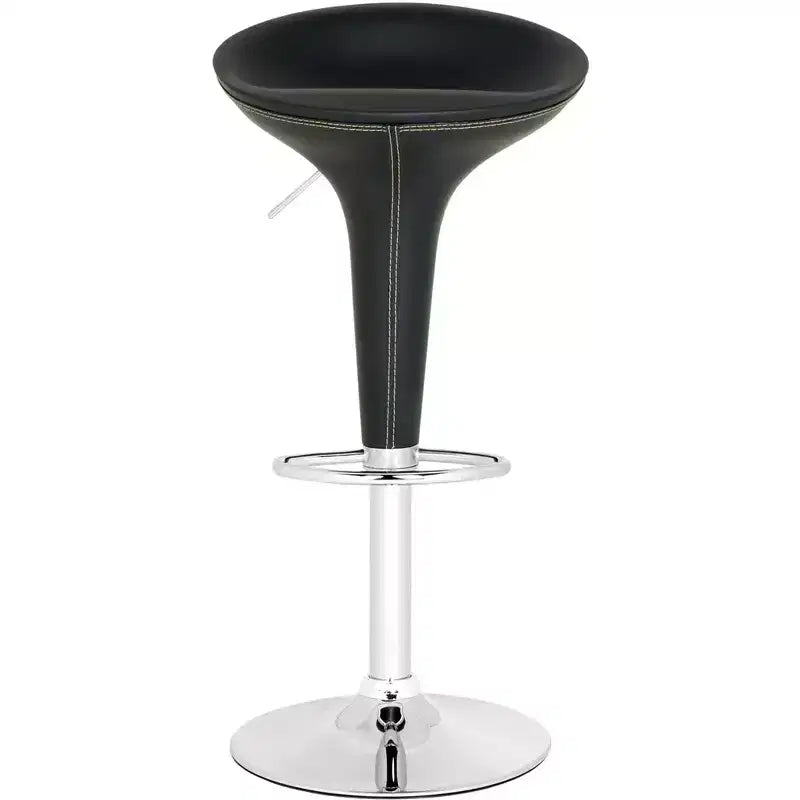 Tabouret de bar ajustable style Bombo contemporain