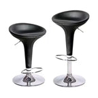 Tabouret de bar ajustable style Bombo contemporain