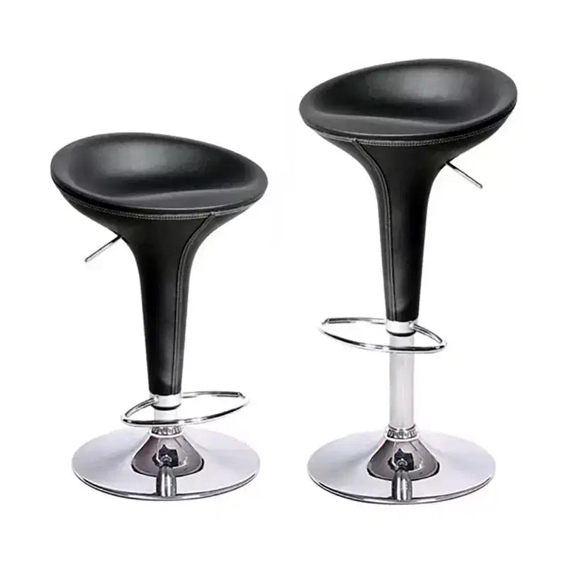 Tabouret de bar ajustable style Bombo contemporain