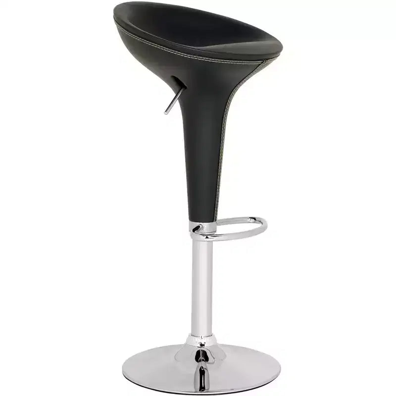 Tabouret de bar ajustable style Bombo contemporain
