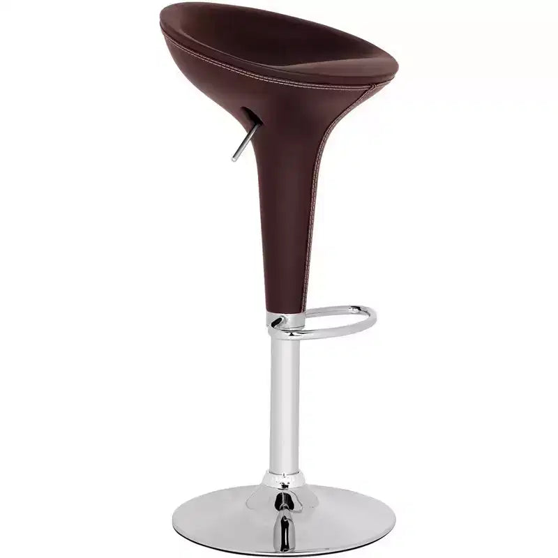 Tabouret de bar ajustable style Bombo contemporain