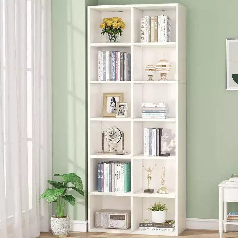 71,7 Range-livres étroit, Meubles de rangement cubes modernes