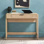 Bureau à plateau relevable cannelé