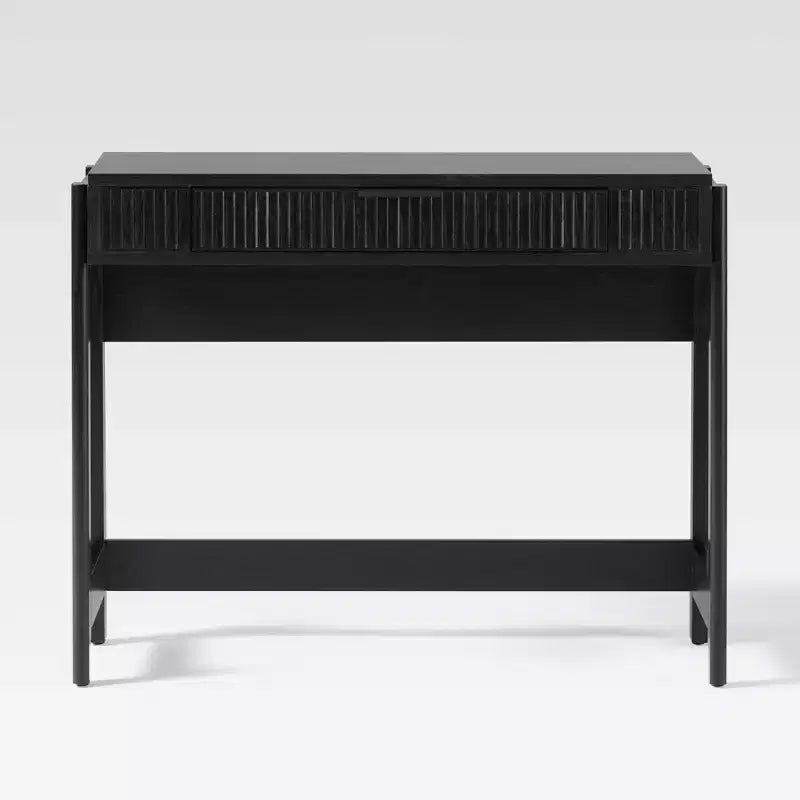 Bureau à plateau relevable cannelé