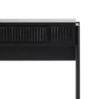 Bureau à plateau relevable cannelé